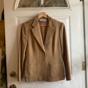 Bobbie Brooks vintage tan suit jacket